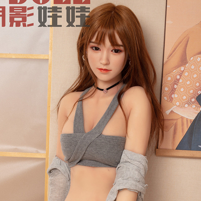 169 小美 &nbsp;灰色背心 &nbsp;潮影实体娃娃 &nbsp;新款精品硅胶头