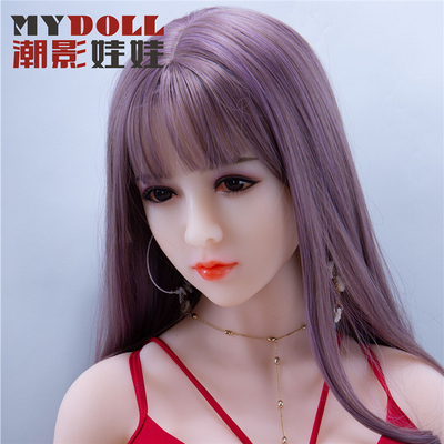 158 千奈美 红色吊带 精品TPE头 大胸款 假发款